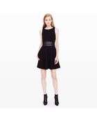 Club Monaco Tabitha Leather Dress - Lyst