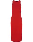 T By Alexander Wang Racer Back Bodycon Dress - Lyst