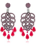 Anna E Alex "Pavone" Earrings - Lyst