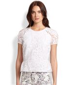 Marchesa Voyage Embroidered Top - Lyst