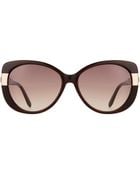Roberto Cavalli Plastic Round Sunglasses - Lyst