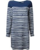Vince Striped Dress - Lyst