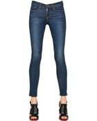 Frame Denim Skinny Stretch Cotton Denim Jeans - Lyst