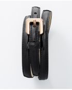 Ann Taylor Perfect Patent Skinny Belt - Lyst