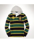 Polo Ralph Lauren Customfit Hooded Rugby - Lyst