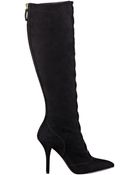 Nine West Jacobe Suede Tall Boots - Lyst