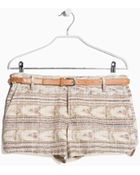 Mango Ethnic Printed Shorts - Lyst