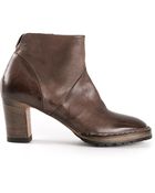 Silvano Sassetti Platform Ankle Boots - Lyst