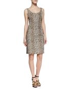 Diane von Furstenberg Arianna Cheetah Print Front Dress - Lyst