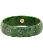 Mark Davis Diamond & Bakelite Cassandra Bangle - Lyst
