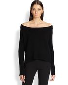 Donna Karan New York Cropped Cashmere Top - Lyst