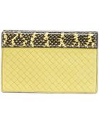Bottega Veneta Small Intrecciato Clutch Bag - Lyst