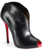 Christian Louboutin Chesterfille Leather Ankle Boots - Lyst