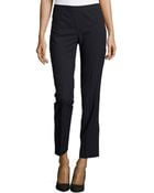 Lafayette 148 New York Wool-Blend Slim-Leg Pants - Lyst