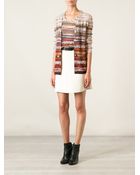 Missoni Woven Cardigan - Lyst