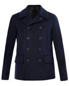 Burberry Prorsum Doublebreasted Cashmere Peacoat - Lyst