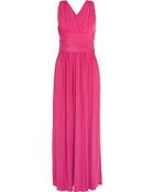 Halston Heritage Stretch-Jersey Gown - Lyst