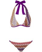 Missoni Mare Blocchi Halterneck Bikini - Lyst