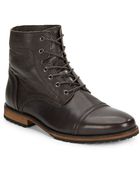 Marc New York By Andrew Marc Citizen Leather Cap-Toe Boots - Lyst