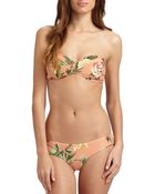 Zimmermann Twopiece Elixir Bandeau Bikini - Lyst