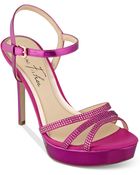 Marc Fisher Ufaso Platform Evening Sandals - Lyst
