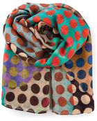 Paul Smith Polka Dot Scarf - Lyst