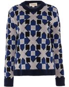 Temperley London Lia Jacquard Jumper - Lyst