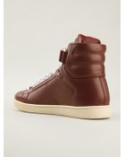 Saint Laurent Hitop Sneakers - Lyst
