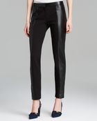 Tory Burch Mabley Faux Leather Pants - Lyst