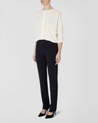 Jaeger Slim Leg Trousers - Lyst