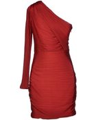 Halston Heritage Short Dress - Lyst