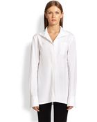 Donna Karan New York Oversized Button-Down Shirt - Lyst