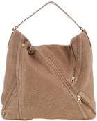 Marc By Marc Jacobs Flash Leola Leather Zip Hobo Bag - Lyst