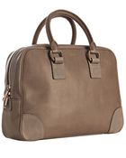 Celine Brown Leather Medium Boston Bag - Lyst