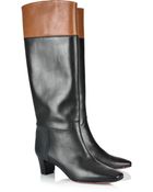 Christian Louboutin Cavaliere 45 Knee-high Leather Boots - Lyst