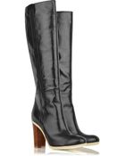 Jil Sander Leather Knee-high Boots - Lyst