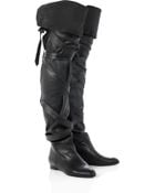 Chloé Flat Leather Over-the-knee Boots - Lyst