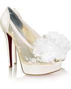 Christian Louboutin Tsar 140 Satin Pumps - Lyst