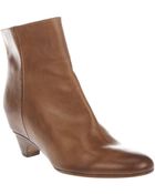 Maison Margiela Leather Ankle Boot - Lyst