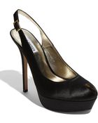 Steve Madden Laineyy Peep Toe Pump - Lyst