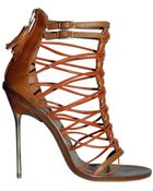 Emilio Pucci 120mm Multi String Cage Sandals - Lyst