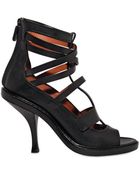Givenchy 110mm Calfskin Cage Sandals - Lyst
