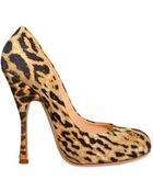 Vivienne Westwood 120mm Leopard Print Suede Pumps - Lyst