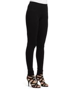 Helmut Lang Bondage Seamed Jersey Leggings - Lyst