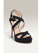 Jimmy Choo Vamp Sandal - Lyst