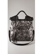 Foley + Corinna Metallic Snake Mid City Tote - Lyst