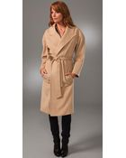 Smythe Wrap Coat - Lyst