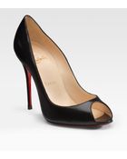 Christian Louboutin Sexy Peep-toe Pumps - Lyst