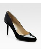 Jimmy Choo Gilbert Patent Leather Pumps - Lyst