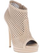 Casadei Cut Away Detail Boot - Lyst